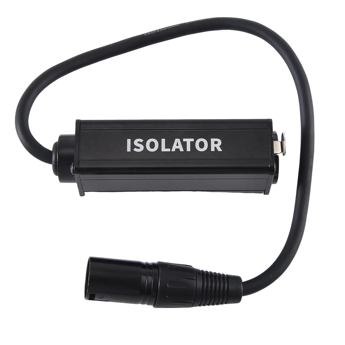 Audio Cable Isolator XLR Eliminates Noise Ground Loop Audio Isolator Current Sound Eliminates Noise, Female to Male