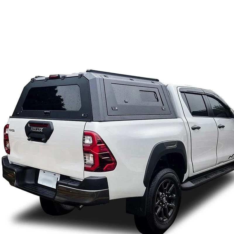 

4X4 Accessories Aluminum Canopy for TOYOTA Hilux Truck Bed Cover Hardtop Canopies Anti-rusted Campers for Hilux Revo Caps