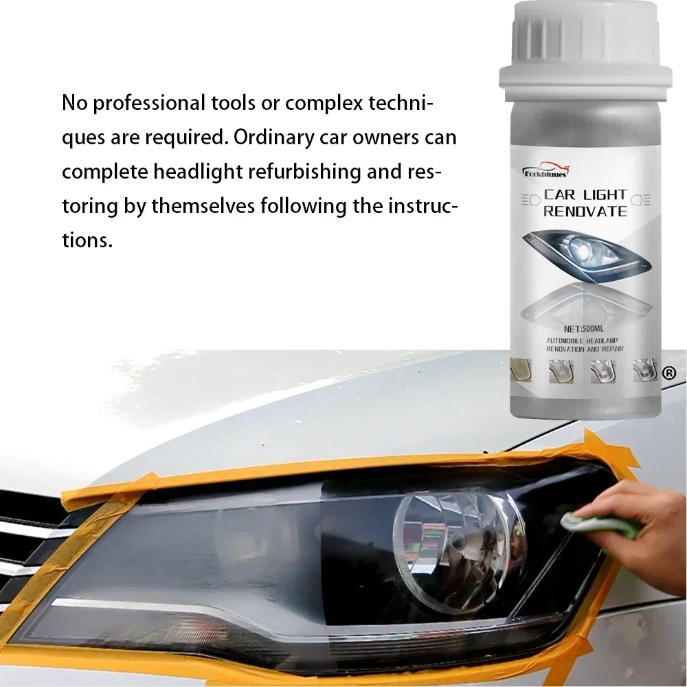 المصابيح الأمامية السائل البوليمر المصباح الكيميائي البولندية إصلاح السوائل تجديد خدش إصلاح تلميع المصابيح الأمامية عدة