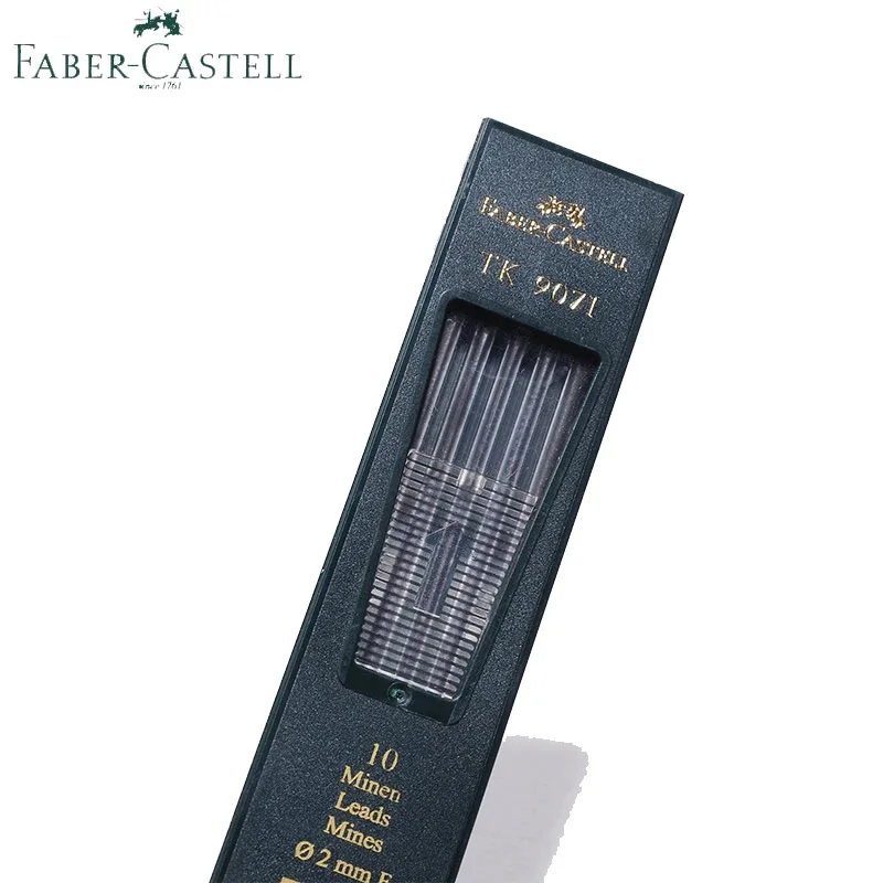 Faber Castell TK 9071 derivazioni ricarica 2.00mm/3.15mm Super polimero Premium forte piombo liscio scuro per matite meccaniche/automatiche