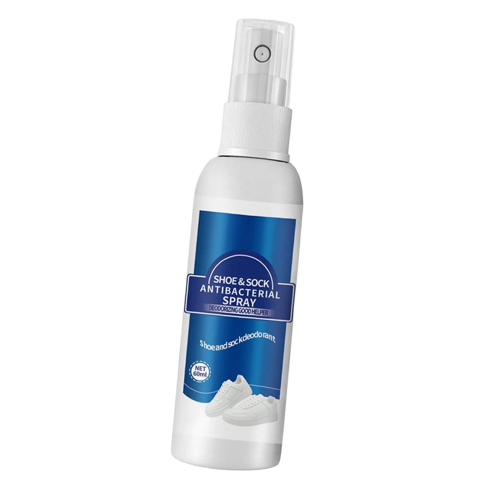 Ambientador de zapatos de 60ml, olor en aerosol, calcetines con aroma fresco, zapatos protectores en aerosol