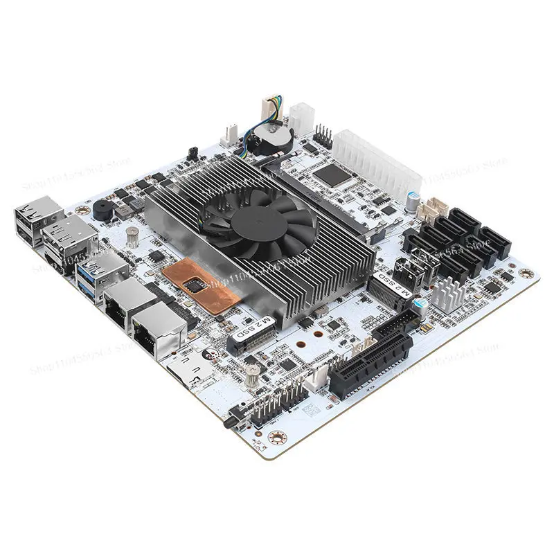 Changwang 8‑Disk NAS Motherboard – i5‑8265UES, 8x SATA, Dual M.2, Dual Channel DDR4