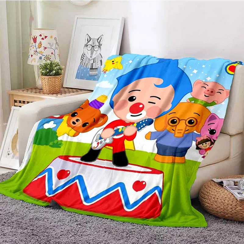 

Cartoon Magician Anime Pattern Printed Children's Blanket anime plush blanket blankets for beds throw blanket picnic blanket