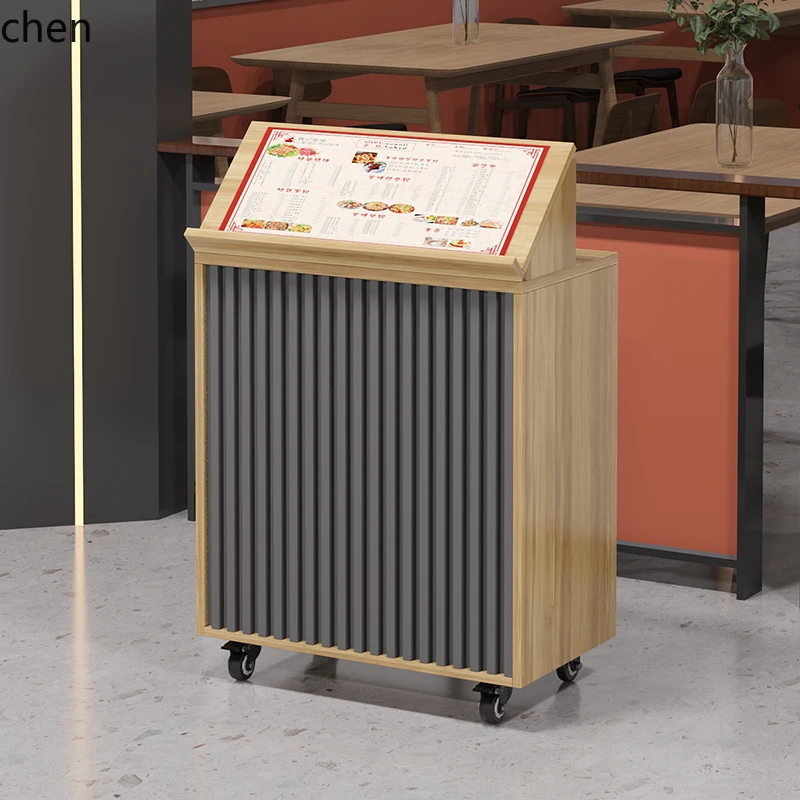 PYH Restaurant Entrance Reception Desk Storefront Guide Desk Restaurant Entrance Guide  Inquiry Guide Desk