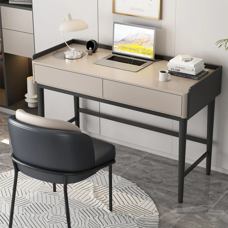 Italian luxury Computer desk office student home computer desk luxury slate high-end escritorios de ordenador office furniture