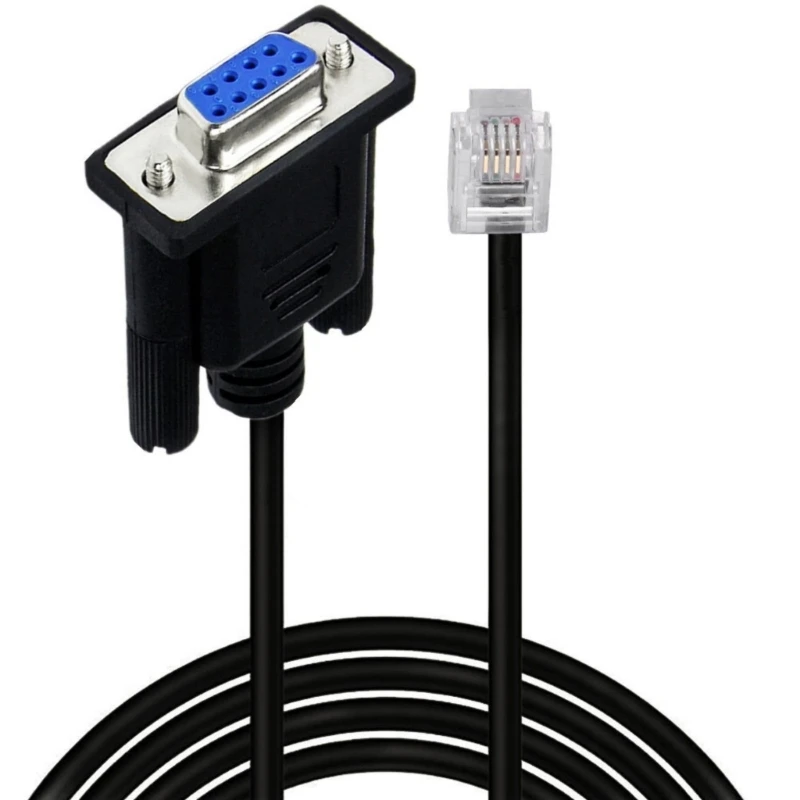 Professional RS232 DB9Female To RJ11 Consoles Cable for AP7800,AP7900 Devices for Connection Data Center Stable Signals P9JB