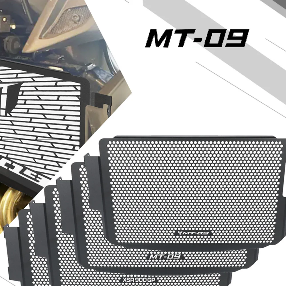 

MT09 MT-09 SP FZ09 FJ 09 XSR900 Tracer 900 GT 2026 2025 2024 FOR yamaha Radiator Grille Guard Cover Protection Protector Motor
