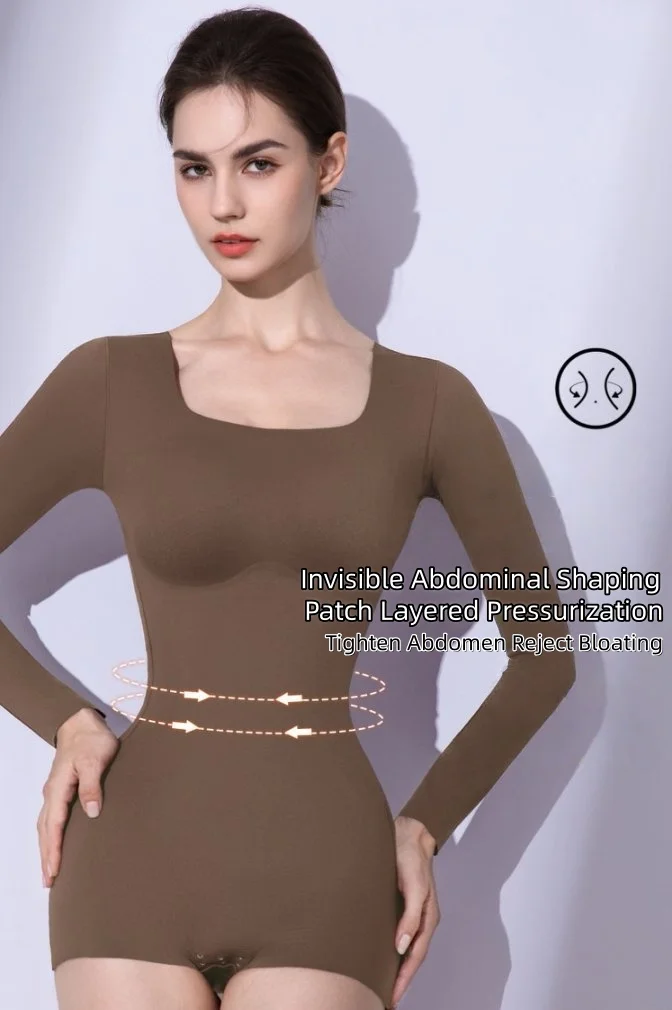 

Antibacterial Slimming Tummy-Control Shaper Body-Sculpting High-Compression Corset Three-Row, Three-Hook Design One-Piece Shaper