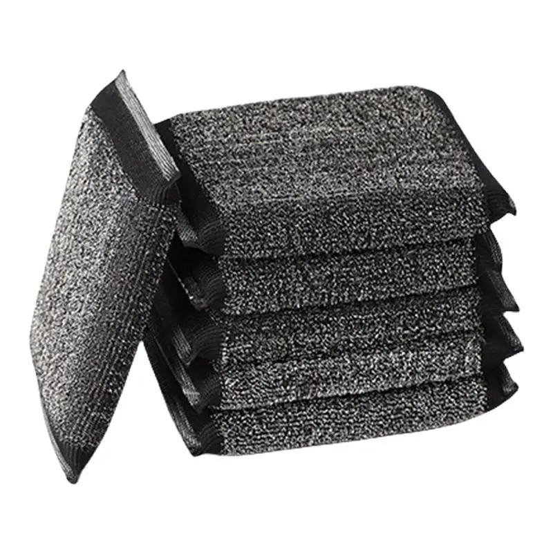 Sponge Wiper, Steel Wire Cloth Cleaning Block Pot Wiper, Sponge Wiper Pot Wiper And Dishwasher Steel Wool Double-sided Power