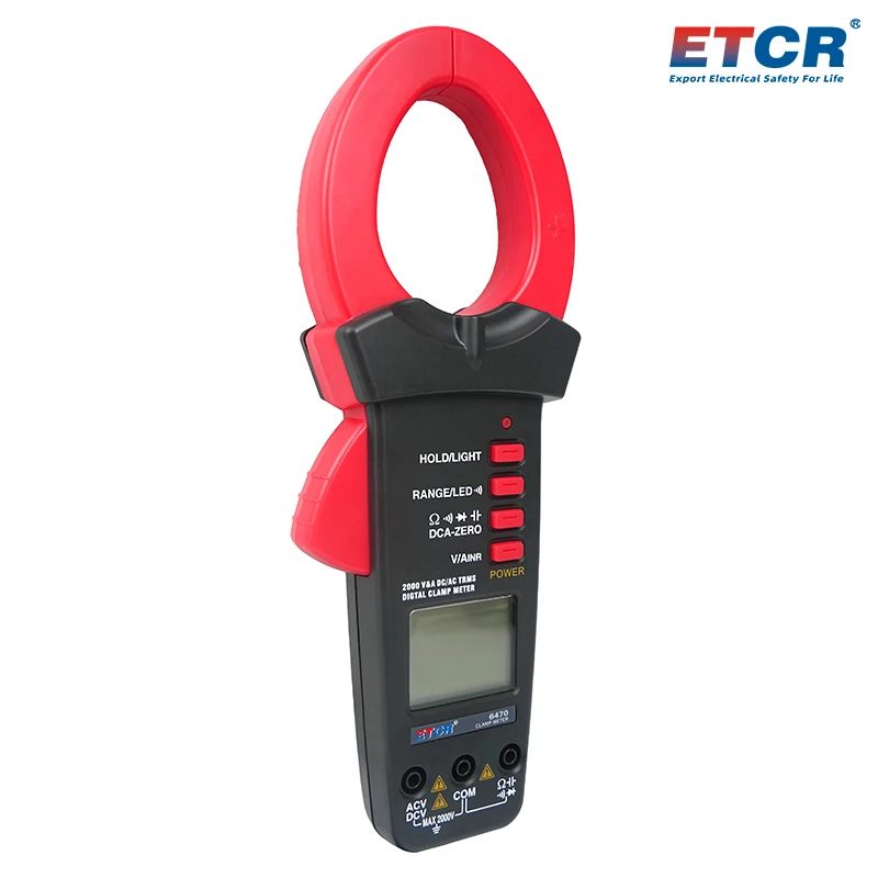 ETCR6470 Multi-Functional Electrical Measuring Tool Clamp Multimeter