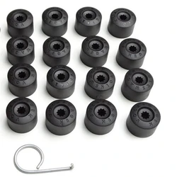 Decorativo Pneu Roda Porca Parafuso Tampa Da Cabeça, Auto Hub Parafuso Proteção, Protetor À Prova De Poeira, Cap, 20Pcs