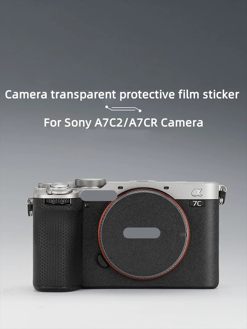 Sony A7C2 Camera Skin Wrap - Circuit Titanium Anti-Scratch Protective Vinyl Film For A7C II & A7CR