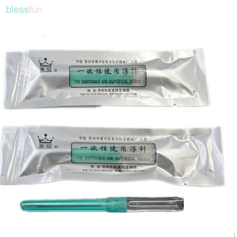 33mm /48MM DISPOSABLE FLOATING NEEDLE Superficail Neelde Float Needle Acupuncture 10/20pcs