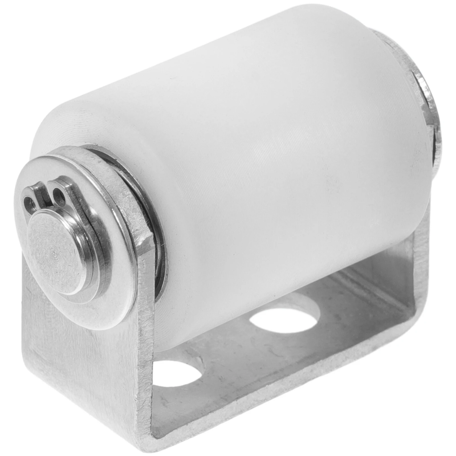 

Stainless Steel Sliding Gate Roller Guide Nylon Wheel Bearings Flatbed Door Adjustable Bracket Hardware 201 Steel
