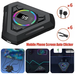 Automatic Phone Screen Tapper Auto Clicker Mobile Phone Screen Auto Clicker Connection Physical Simulation Finger Click Device