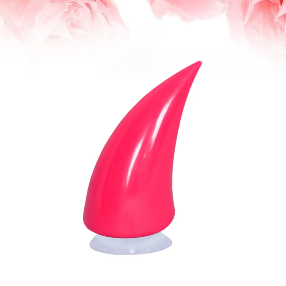 

Motorcycle Horn Funny Creative Colorful Suction Cup Ox Horn for Man Woman (Dark Pink Pattern)