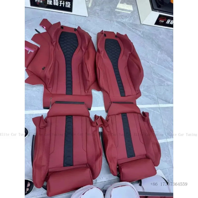 

Customized Upgraded for BMW Seat Cover M3 M4 M5 F80 F82 F83 Original Racing Seat for 2014-2020 Models