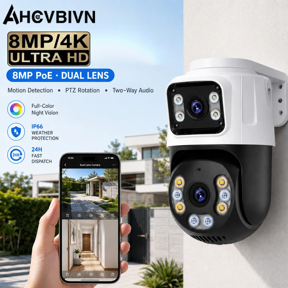 poe-dual-lens-ptz-security-camera-8mp-total-resolution-ai-human-detection-ip66-waterproof-indoor-outdoor-cctv-surveillance-cam