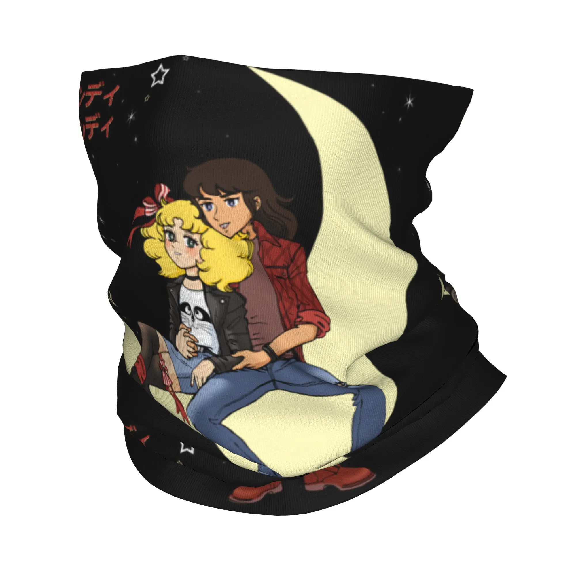 Candy Candy Neck Gaiter Men Women Windproof Winter Candy And Terry Bandana Scarf for Ski
