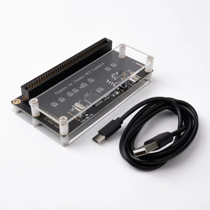Zestaw programatora Flash PowerBurner do NES - Adapter do ponownego programowania kartridży, kompatybilny z konsolami NES i Famicom — zdjęcie produktu 3