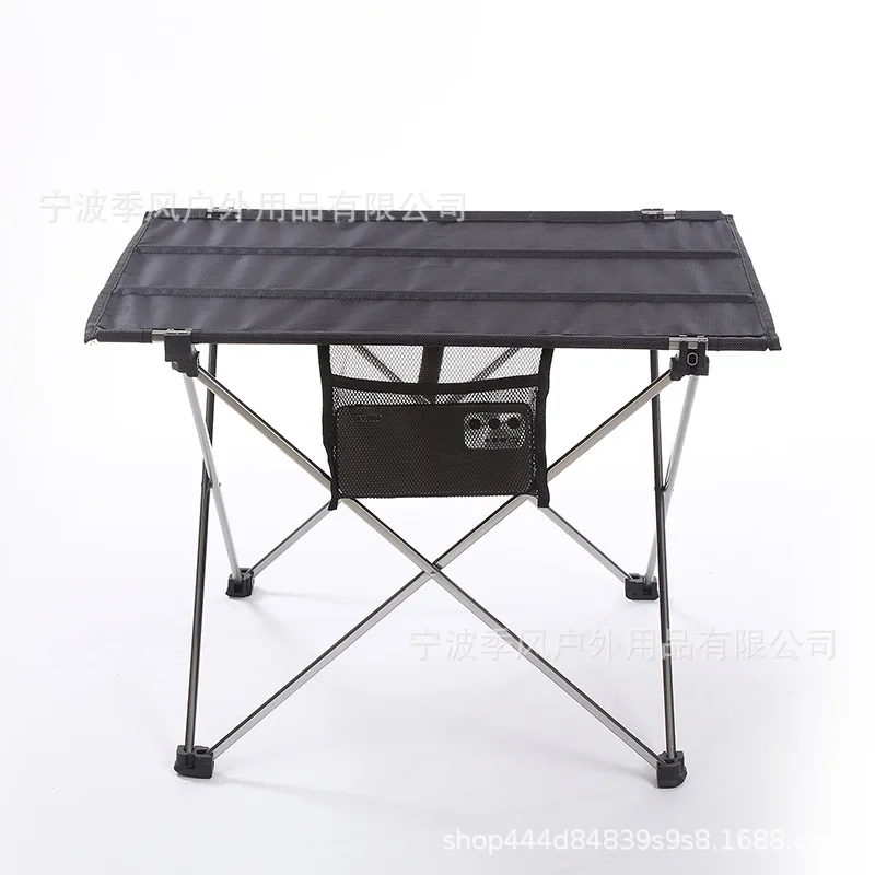 Folding Egg Roll Cloth Table Portable Ultra-light Aluminum Alloy Bracket Table