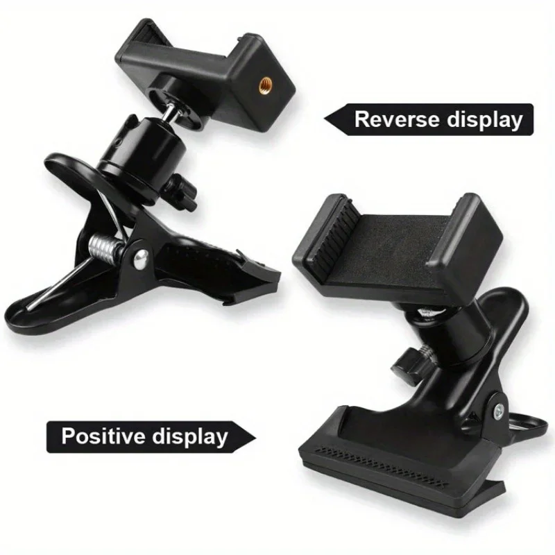 360° Rotating Cell Phone Musical Stand - Ideal for Guitar, Kalimba & More. Perfect for Live Performances, Musicians, Streamers