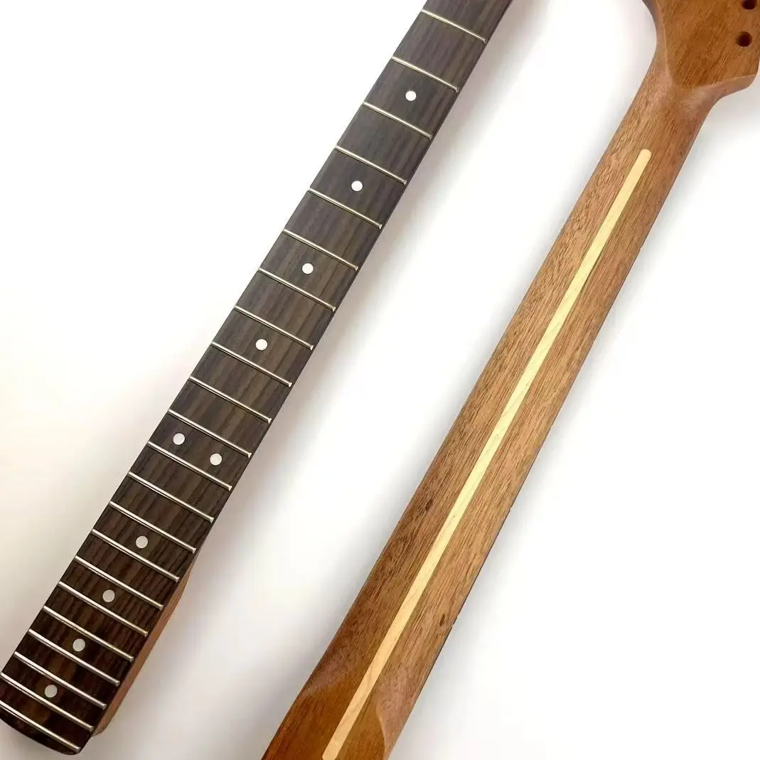 

Гитарный гриф в стиле ST/TL из красного дерева с грифом из палисандра, 22 лада, плавная воспроизведение, быстрая доставка для электрогитары