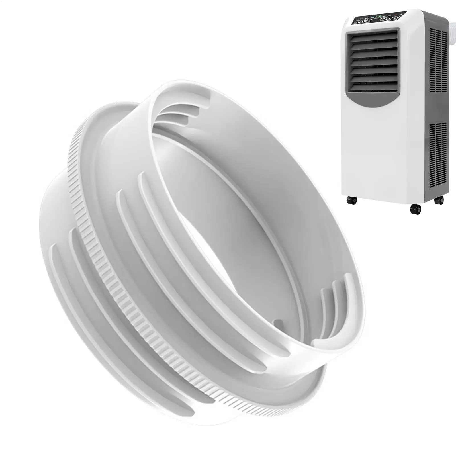 13/15cm Air Hose Connectors Portable AC Window Adapter Air Conditioning Hose Air Conditioner Exhaust Hose Adapter