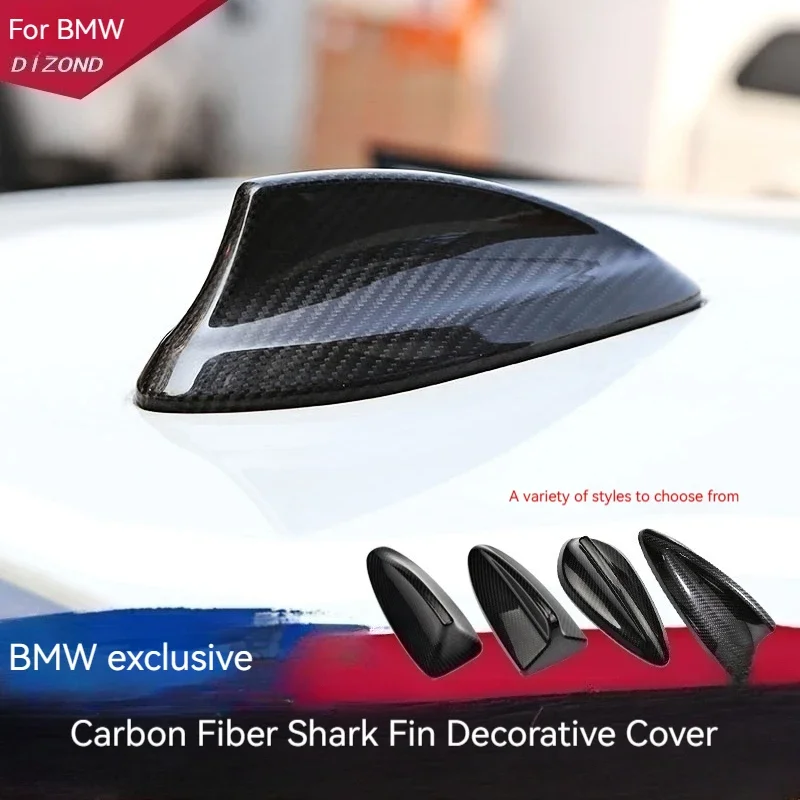

Real Carbon Fiber Antenna Shark Fin Cover For BMW M2 M3 M4 12345 7 Series X1 X3 F22 F30 F34 F80 F87 F32 F36 F82 G11 G20 G12 G30