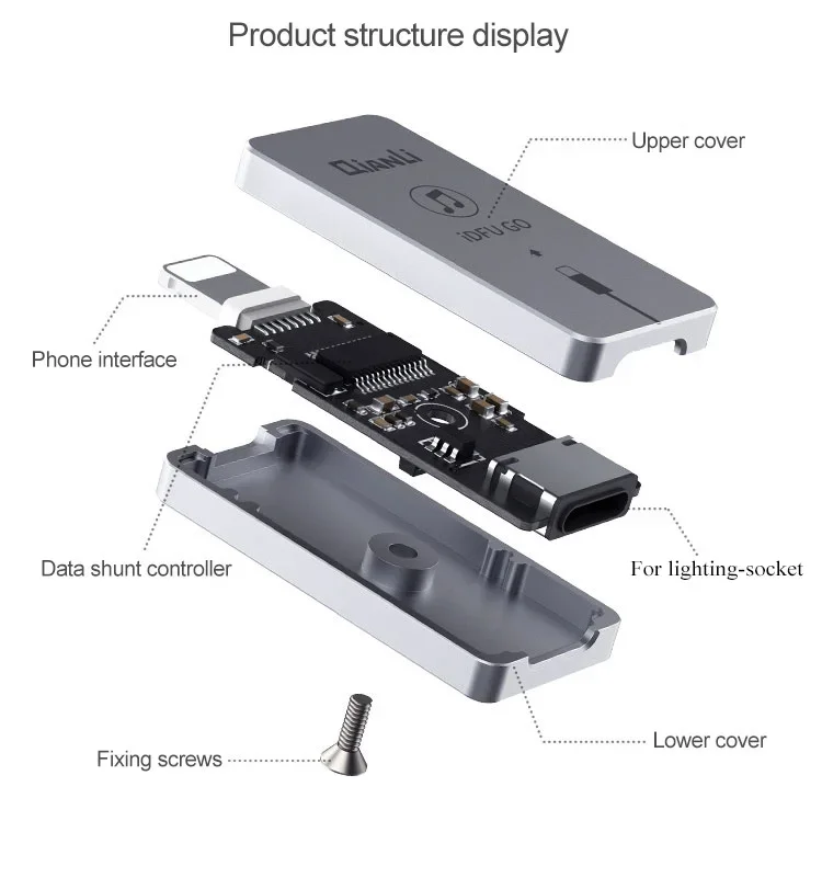 Imagem -05 - Qianli-modo de Recuperação Rápida Idfu 2.0 go Dispositivo Dfu de Inicialização Rápida de 28 Segundos para Iphone x 8p 8g 7p 7g Escova Diretamente