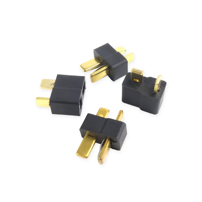

100%Brand new High quality 6/8pcs black T Plug Male & Female Deans Connectors Style For RC LiPo Battery G08 New style DIY