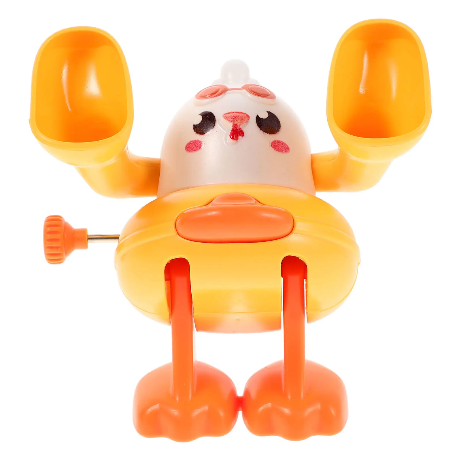 

Маленькая заводная курица-попрыгунчик с функцией переворота, танцующая, для вечеринок, украшение на детский день рождения, игрушка-курица на пружинке