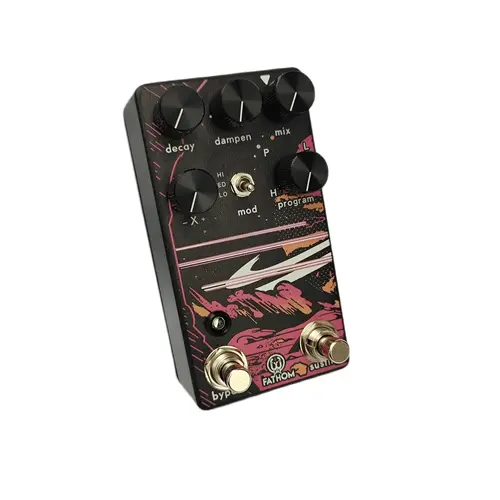 Imagen 2 del producto Xiao 1:1 Pedales Walrus Audio Fathom Multi Reverb y Arp-87 Delay Pedal de guitarra