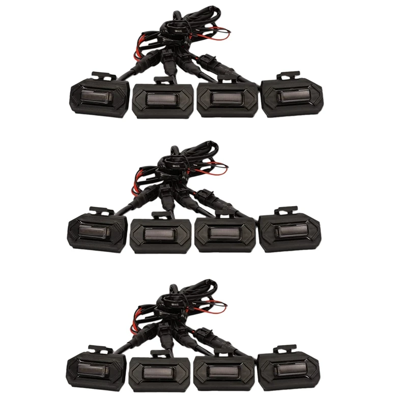 

12 шт., передние фонари для внедорожника Toyota Tacoma Raptor TRD 2020 2021