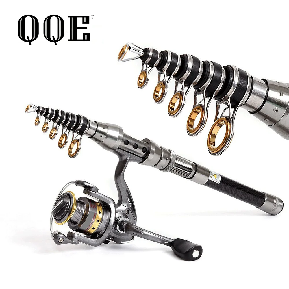QQE 1.8Meters Telescopic Fishi - đánh giá và giá Fishing Rod Case