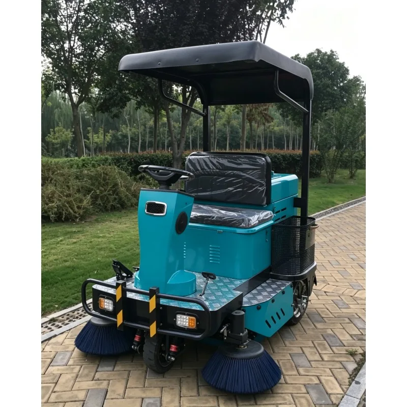 YG Customized Industrial Street Sweeper Car Ride on Electric Road Sweeping Cleaning Machine Road Sweeper Truck Machine