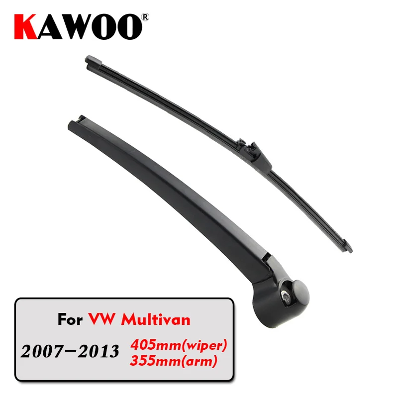 

KAWOO Car Rear Wiper Blade Blades Back Window Wipers Arm For Volkswagen Multivan Hatchback 2007 - 2013 405mm Windscreen Wiper