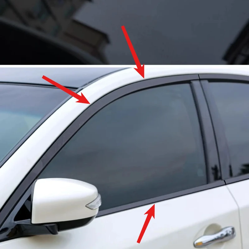 

Car Modified Color Film Waterproof High Brightness Black Carbon Fibrous PET Car Interior and Exterior Sticker Body Accessories