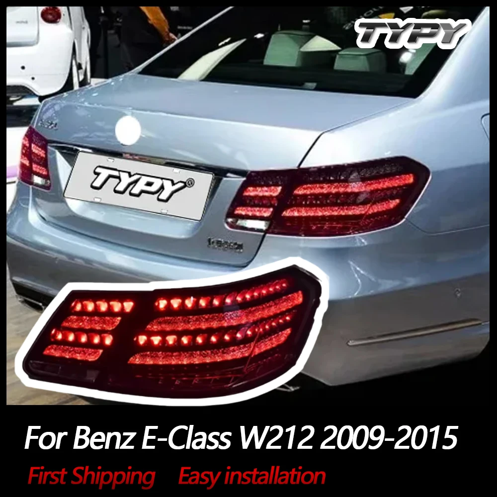

TYPY Car Tail Lights For Benz E-Class W212 2009-2015 LED Car Tail Lamps Daytime Running Lights Car Accessories