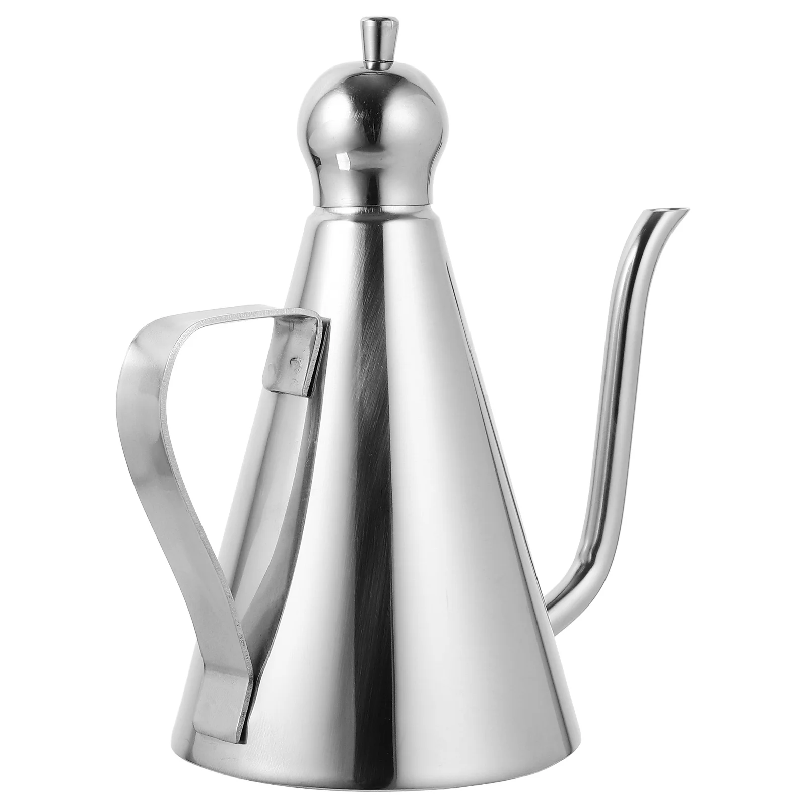 304 스테인리스 스틸 오일 디스펜서 0.27L 누수 방지 먼지 방지 주방 도구 올리브 오일 식초 간장 요리용 주류