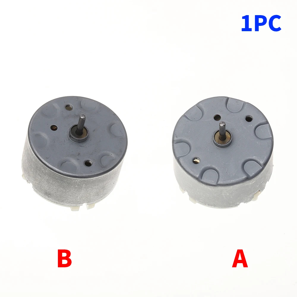 Micro 500 Motor DC 3.7V 8000RPM-10000RPM High Speed Carbon Brush Rubber Magnetic Motor for Toy Car Model