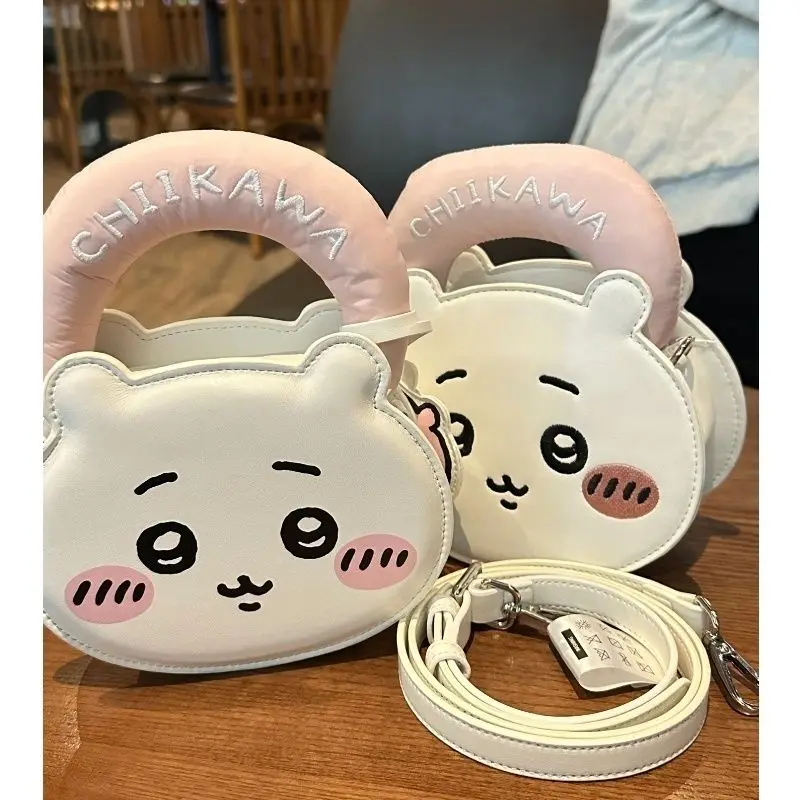 Chiikawa Bag, Women's Makeup Bag, Portable Large Capacity Crossbody Small Bag, Hand-held Storage Bag