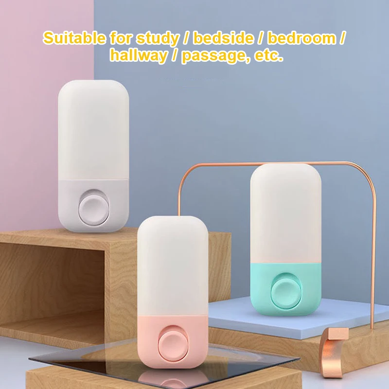 

Smart Plug in Night Light, LED Switch Wall Lamp with Dusk to Dawn Sensor, Energy Saving Auto Dimming for Hallway Bedroom Corrido