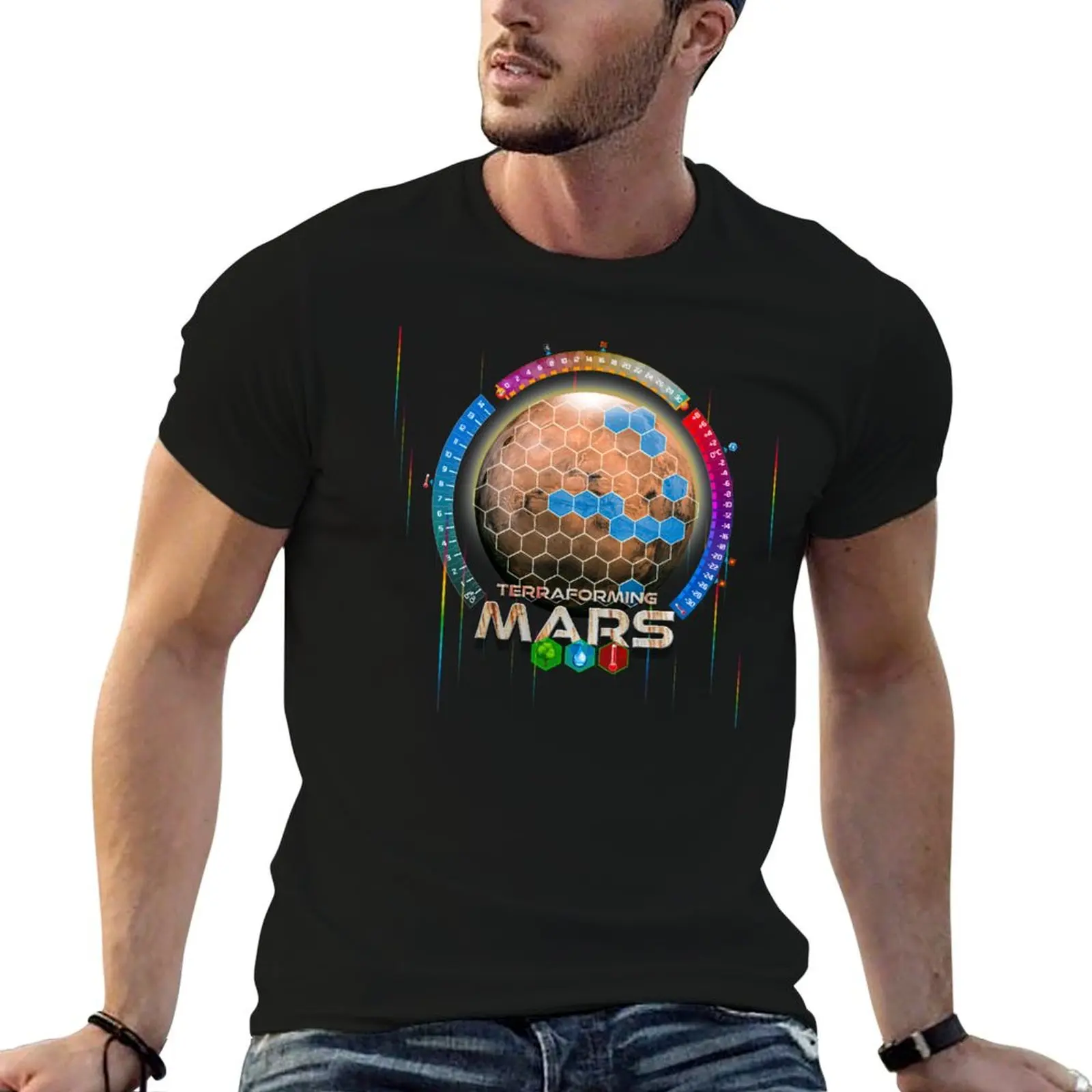 

Terraforming Mars Inspired T-Shirt t shirt man casual man t shirt graphic T-Shirt