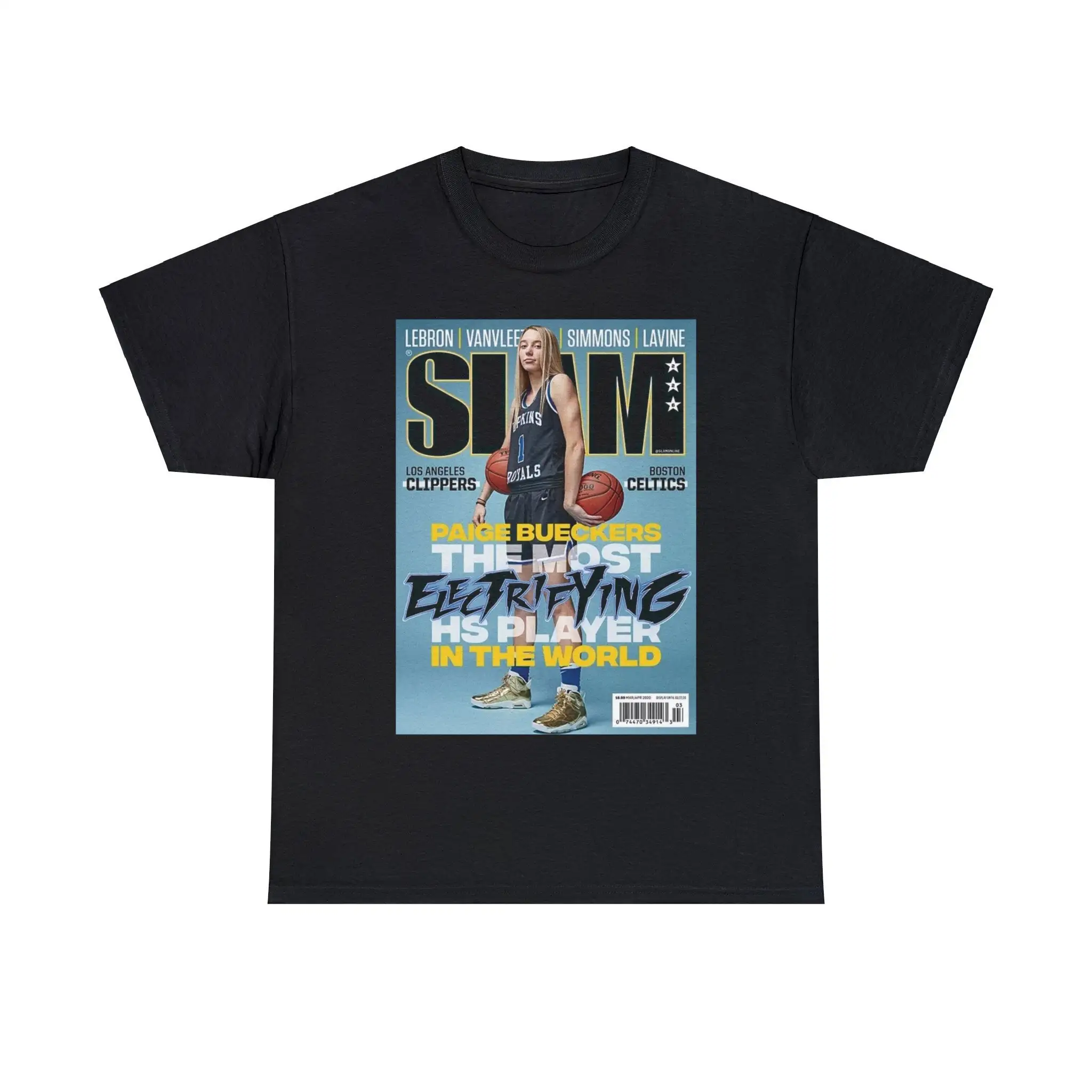 Paige Bueckers Wnba Slam Cover T Shirt