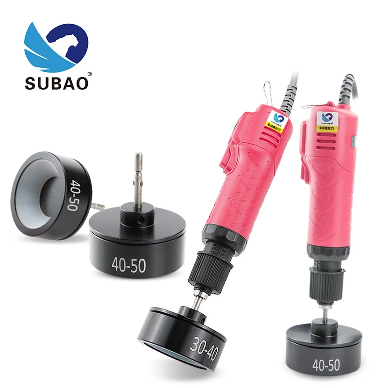 SUBAO 801 Electric Capping Machine 5MM Round Shank Direct Plug Electric Handheld Semi-Automatic Capping Machine