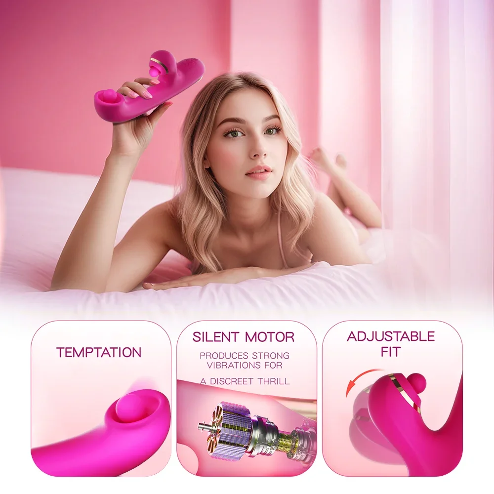 New 360° Rotation Beads Dildo Vibrators for Women 2024 Clitoris Stimulator Vaginal Female Masturbator Adults Sex Toys Couples 18