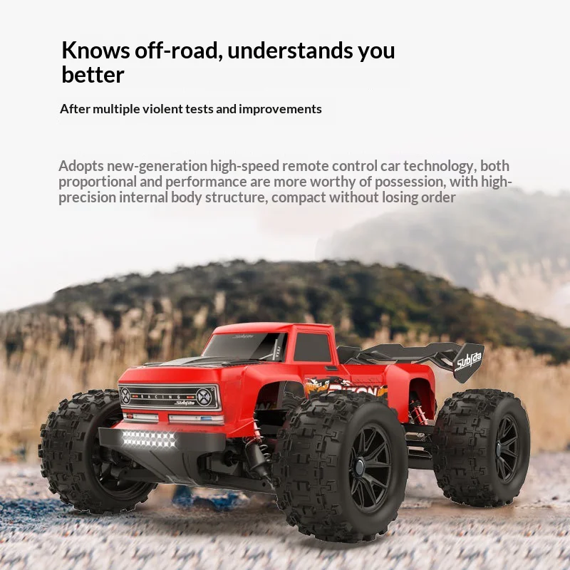 

High-Speed RC Car Off-Road Drift Remote Control Racing Model Four-Wheel Drive Full Proportional Acceleration Toy for Ages 14+