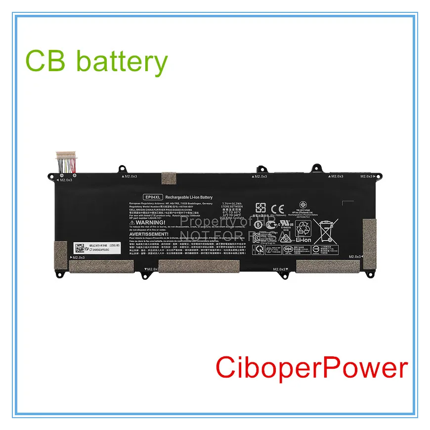 

EP04XL Battery HSTNN-IB8Y for G2 HSTNN-DB9J L52448-1C1 996QA155H, BQ40Z551, EP04XL, EP04056XL