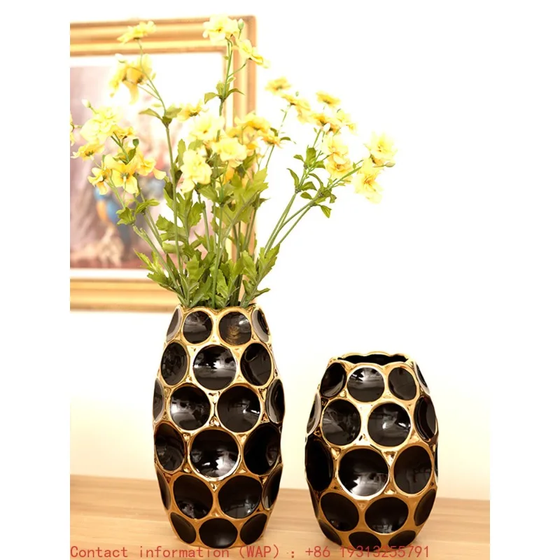 

【Factory Price】Ceramic Flowerpot Dining Table With Flower Arrangement Ornaments